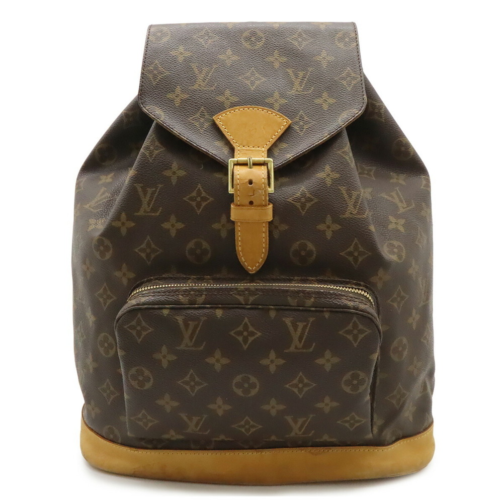 LOUIS VUITTON Authentic Brown Monogram Backpack - Picture 2 of 9